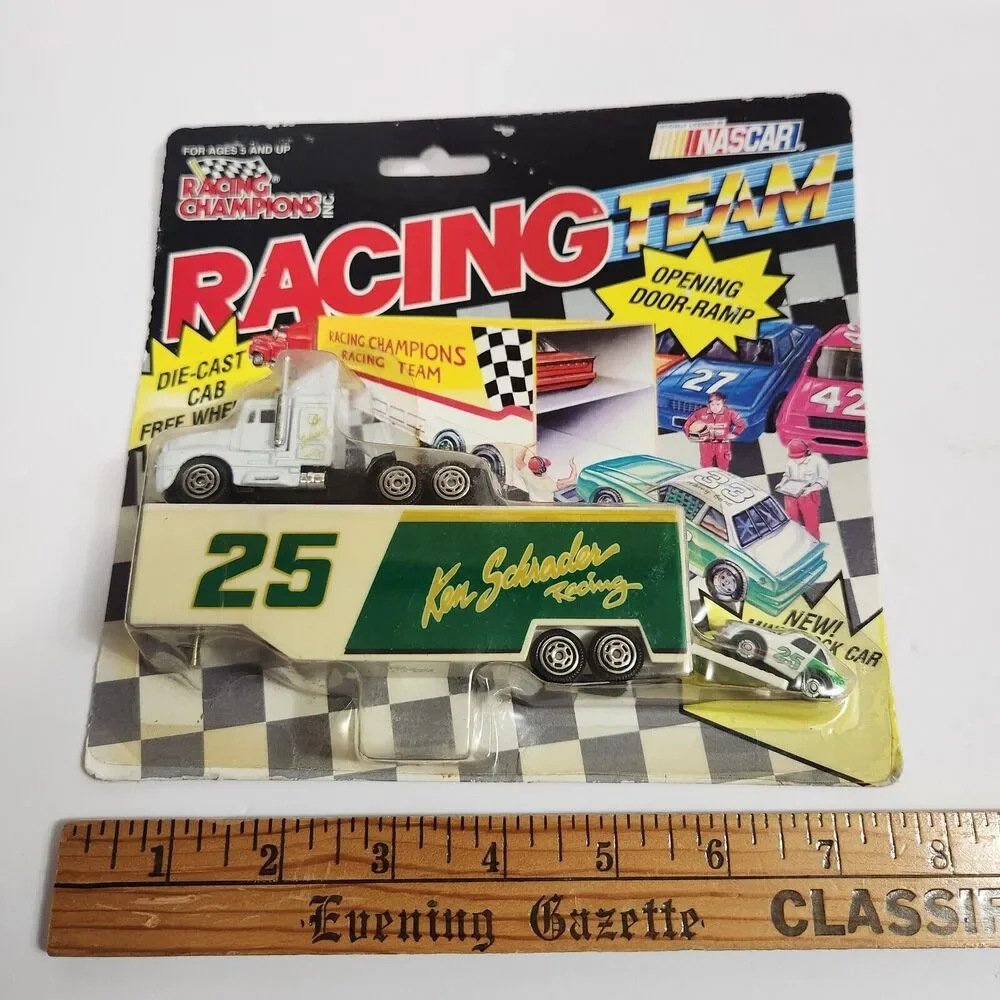Racing Champions Inc Team Transport Semi Truck Trailer Car #25 Ken Schrader NEW